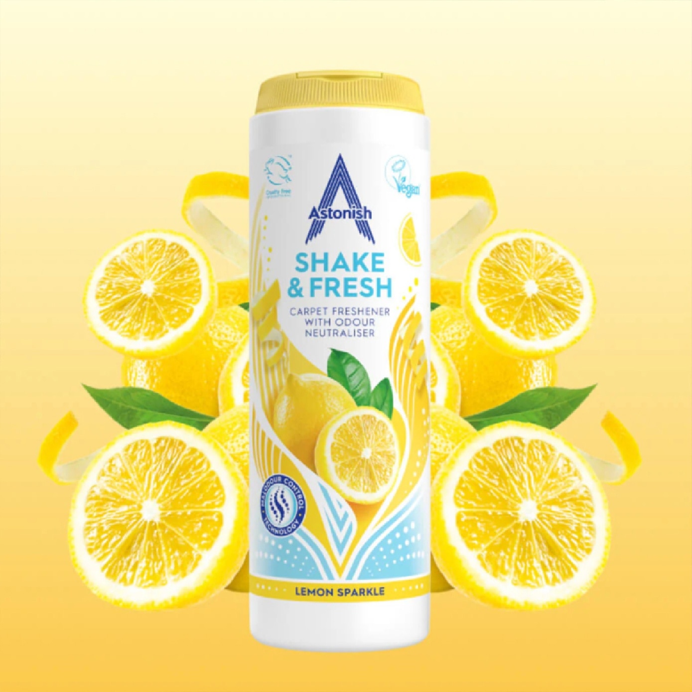Shake & Fresh Carpet Freshener Lemon Sparkle 350g