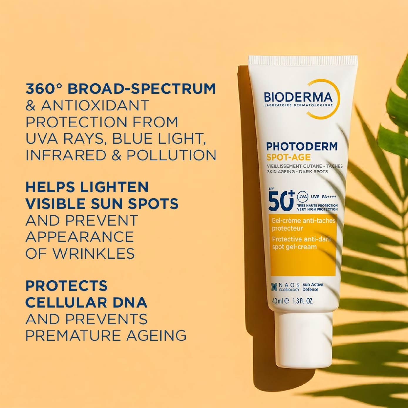 Photoderm Spot Age SPF50+ Anti Dark Spot & Anti Wrinkle Facial Sunscreen (For Sensitive Skin) 40ml image