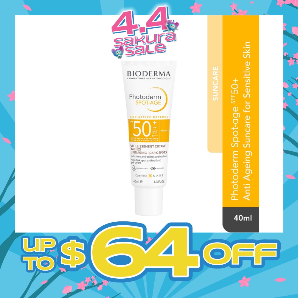 Photoderm Spot-Age SPF50+ Anti-Dark Spot & Anti-Wrinkle Facial Sunscreen (For Sensitive Skin) 40ml