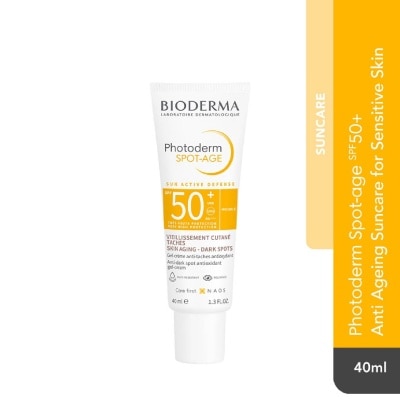 BIODERMA Photoderm Spot-Age SPF50+ Anti-Dark Spot & Anti-Wrinkle Facial Sunscreen (For Sensitive Skin) 40ml