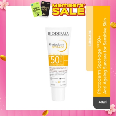 BIODERMA Photoderm Spot-Age SPF50+ Anti-Dark Spot & Anti-Wrinkle Facial Sunscreen (For Sensitive Skin) 40ml
