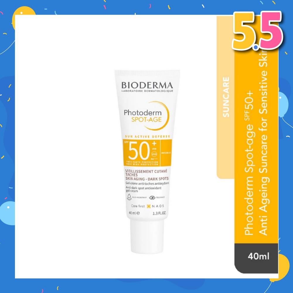 Photoderm Spot-Age SPF50+ Anti-Dark Spot & Anti-Wrinkle Facial Sunscreen (For Sensitive Skin) 40ml