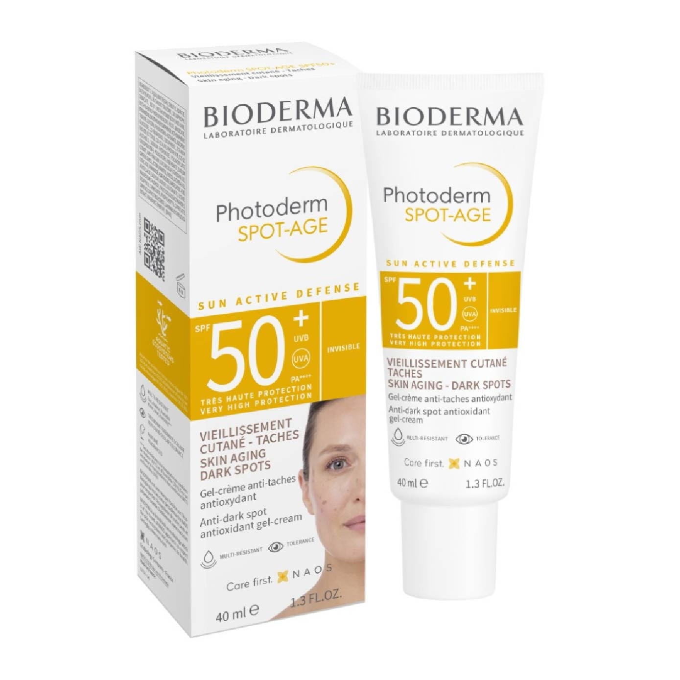 Photoderm Spot Age SPF50+ Anti Dark Spot & Anti Wrinkle Facial Sunscreen (For Sensitive Skin) 40ml image