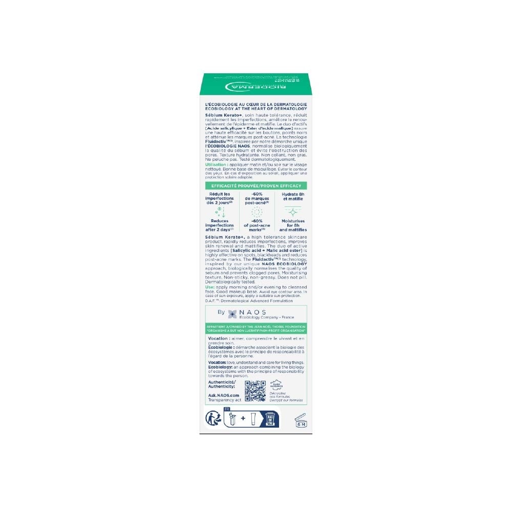 Sebium Kerato+ (Anti-Acne + Reduce Acne & Marks + Suitable for Acne-Prone Skin) 30ml (Expiry: Nov`2026)