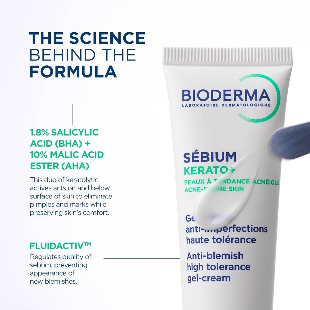 Sebium Kerato+ (Anti-Acne + Reduce Acne & Marks + Suitable for Acne-Prone Skin) 30ml (Expiry: Nov`2026)