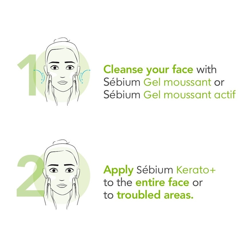 Sebium Kerato+ (Anti-Acne + Reduce Acne & Marks + Suitable for Acne-Prone Skin) 30ml