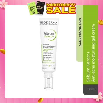 BIODERMA Sebium Kerato+ (Anti-Acne + Reduce Acne & Marks + Suitable for Acne-Prone Skin) 30ml