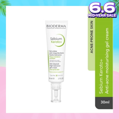 BIODERMA Sebium Kerato+ (Anti-Acne + Reduce Acne & Marks + Suitable for Acne-Prone Skin) 30ml