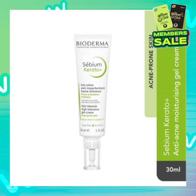 BIODERMA Sebium Kerato+ (Anti-Acne + Reduce Acne & Marks + Suitable for Acne-Prone Skin) 30ml