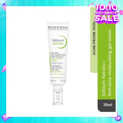 BIODERMA Sebium Kerato+ (Anti-Acne + Reduce Acne & Marks + Suitable for Acne-Prone Skin) 30ml