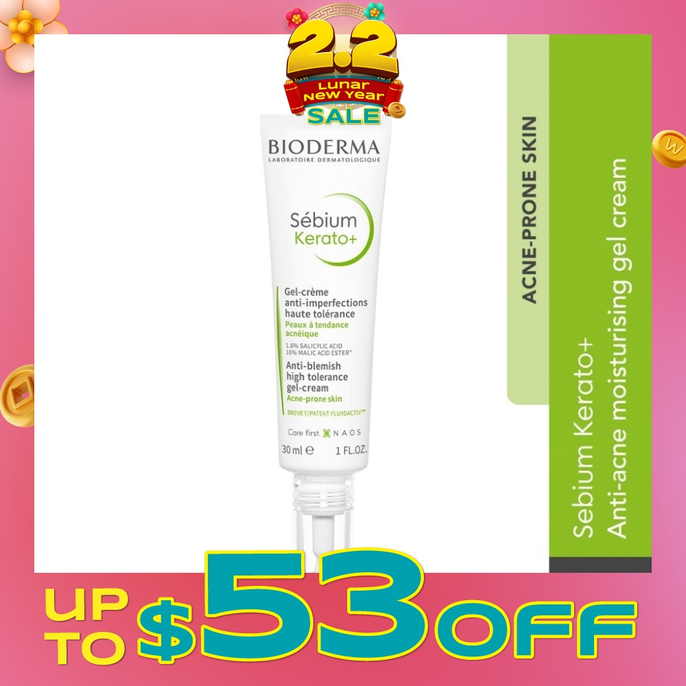 Sebium Kerato+ (Anti-Acne + Reduce Acne & Marks + Suitable for Acne-Prone Skin) 30ml