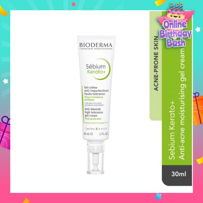 BIODERMA Sebium Kerato+ (Anti-Acne + Reduce Acne & Marks + Suitable for Acne-Prone Skin) 30ml