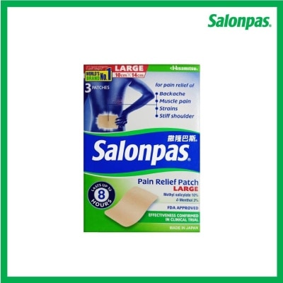 SALONPAS® Pain Relief Patch Large 3s