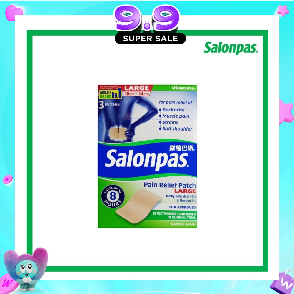 Pain Relief Patch Large 3s image