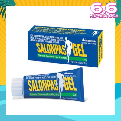 SALONPAS® Temporary Pain Relief Gel 30g