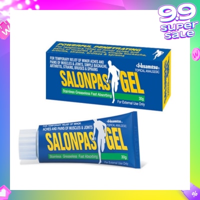 SALONPAS® Temporary Pain Relief Gel 30g