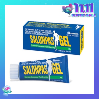 SALONPAS® Temporary Pain Relief Gel 30g