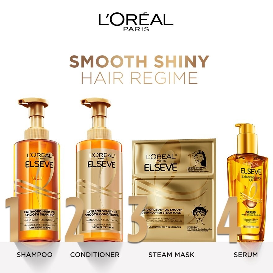 L'OREAL PARIS ELSEVE Extraordinary Oil Sublime Sleek Silicone Free