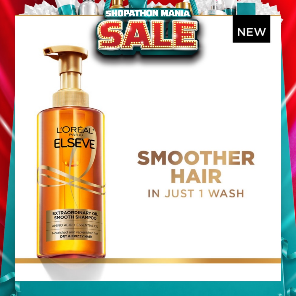 L'OREAL PARIS ELSEVE Extraordinary Oil Sublime Sleek Silicone Free