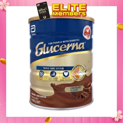 GLUCERNA Triple Care Adult Nutrition Powder Drink Chocolate (Muscle, Bone & Nerve Support) 800g