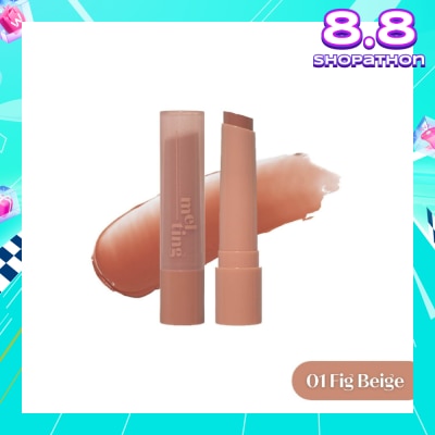 ETUDE Ginger Sugar Melting Balm 01 Fig Beige (Moisturizing & Comforting Lip Balm with a Dewy Glow) 1s