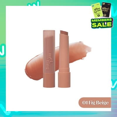ETUDE Ginger Sugar Melting Balm 01 Fig Beige (Moisturizing & Comforting Lip Balm with a Dewy Glow) 1s
