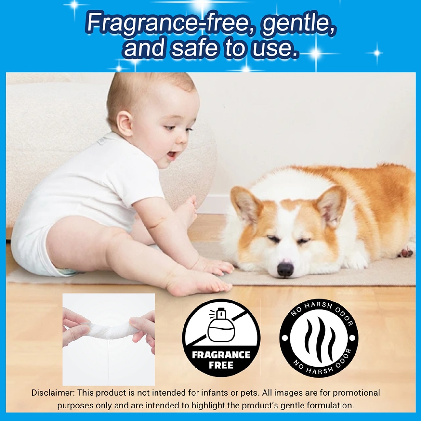 Silver Ion Antibacterial Wipes 80s x 2 image