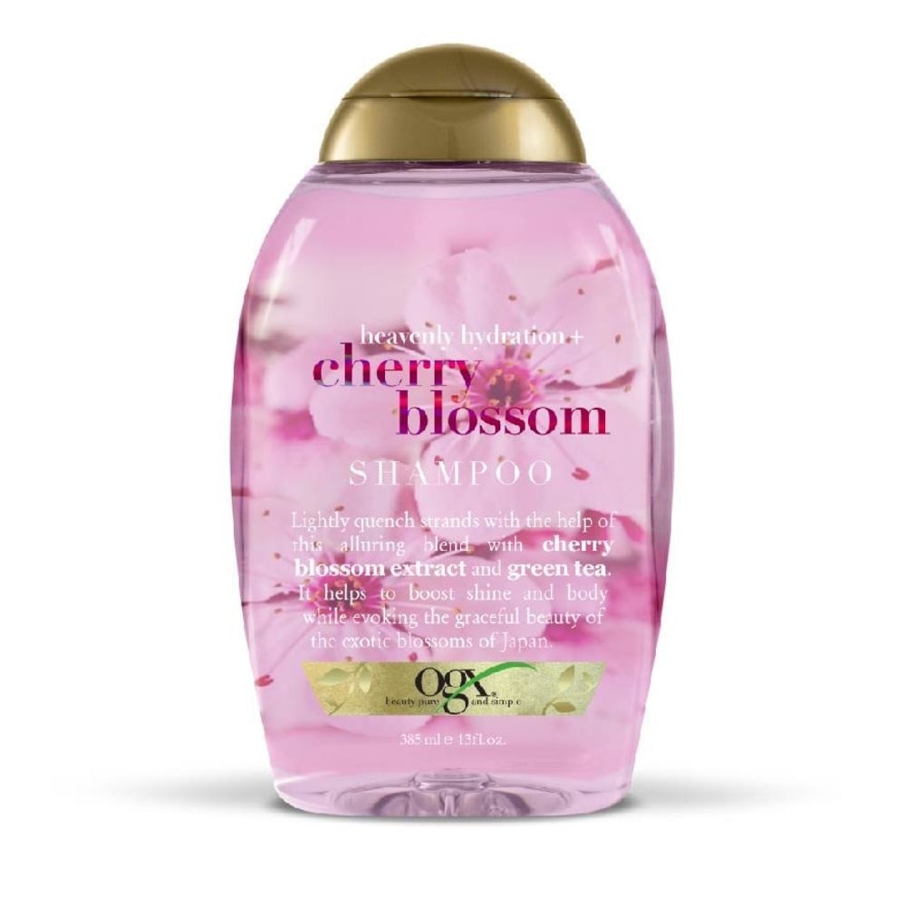 Heavenly Hydration+ Cherry Blossom Shampoo (Sulphate-Free + For Moisture & Shine Hair + Suitable For Oily Or Dry Hair) 385ml