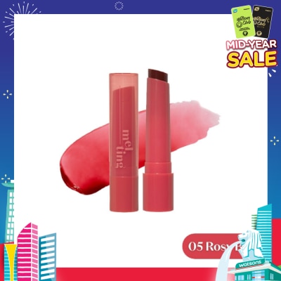 ETUDE Ginger Sugar Melting Balm 05 Rosy Berry (Moisturizing & Comforting Lip Balm with a Dewy Glow) 1s