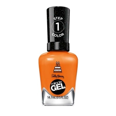 SALLY HANSEN Miracle Gel Nail Polish Lacquer Gel Ebrate 386 1s