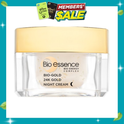 BIO ESSENCE Bio Gold Night Cream 40g image