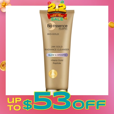BIO ESSENCE Bio-Gold Radiance Cleanser 100g