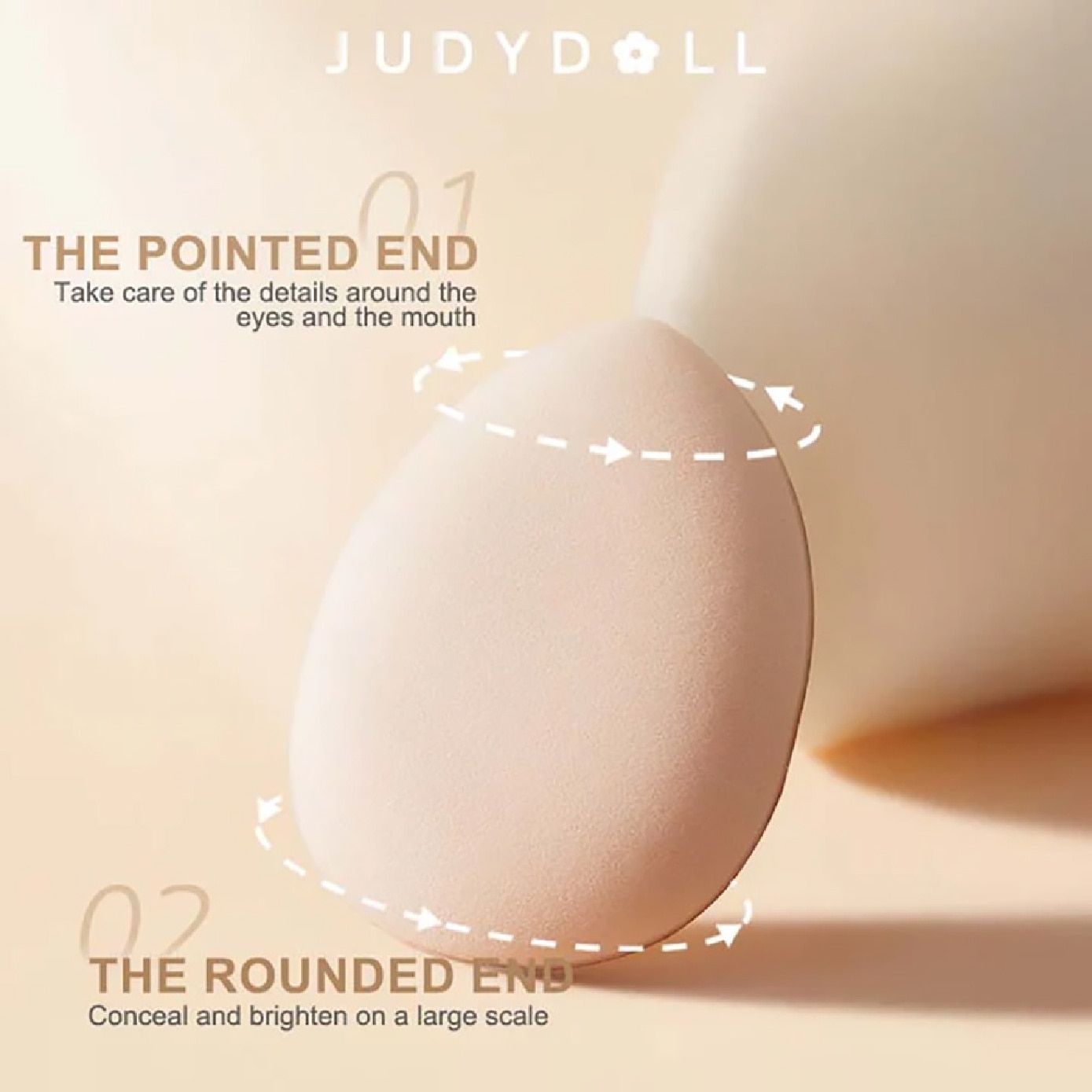 Mini Makeup Puff 3s image
