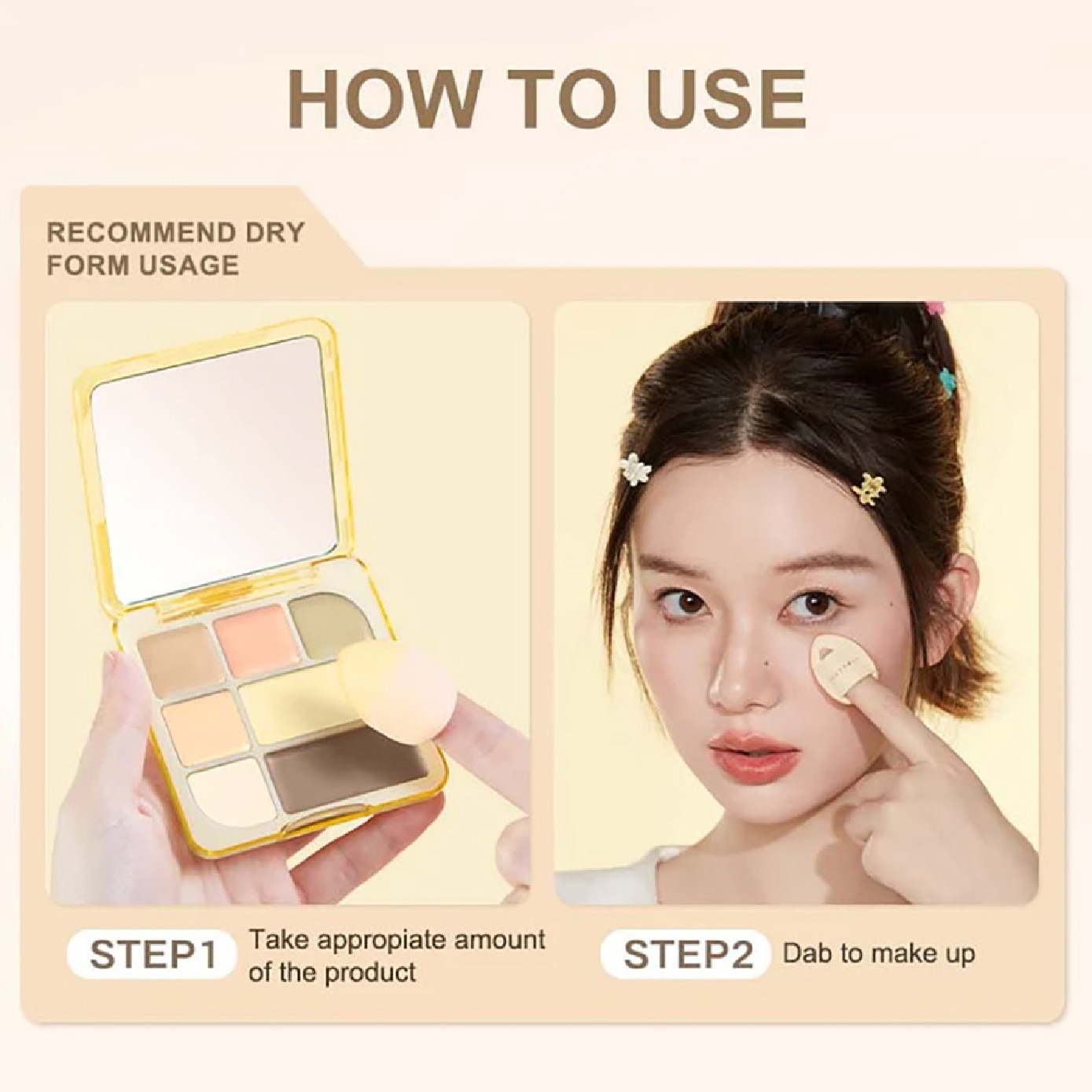 Mini Makeup Puff 3s image