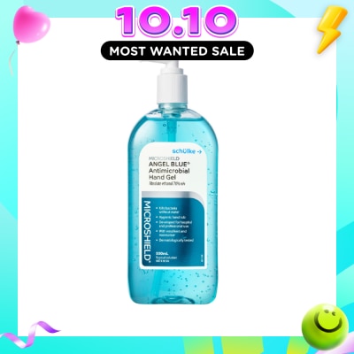 MICROSHIELD Angel Blue Antimicrobial Hand Gel 500ml image