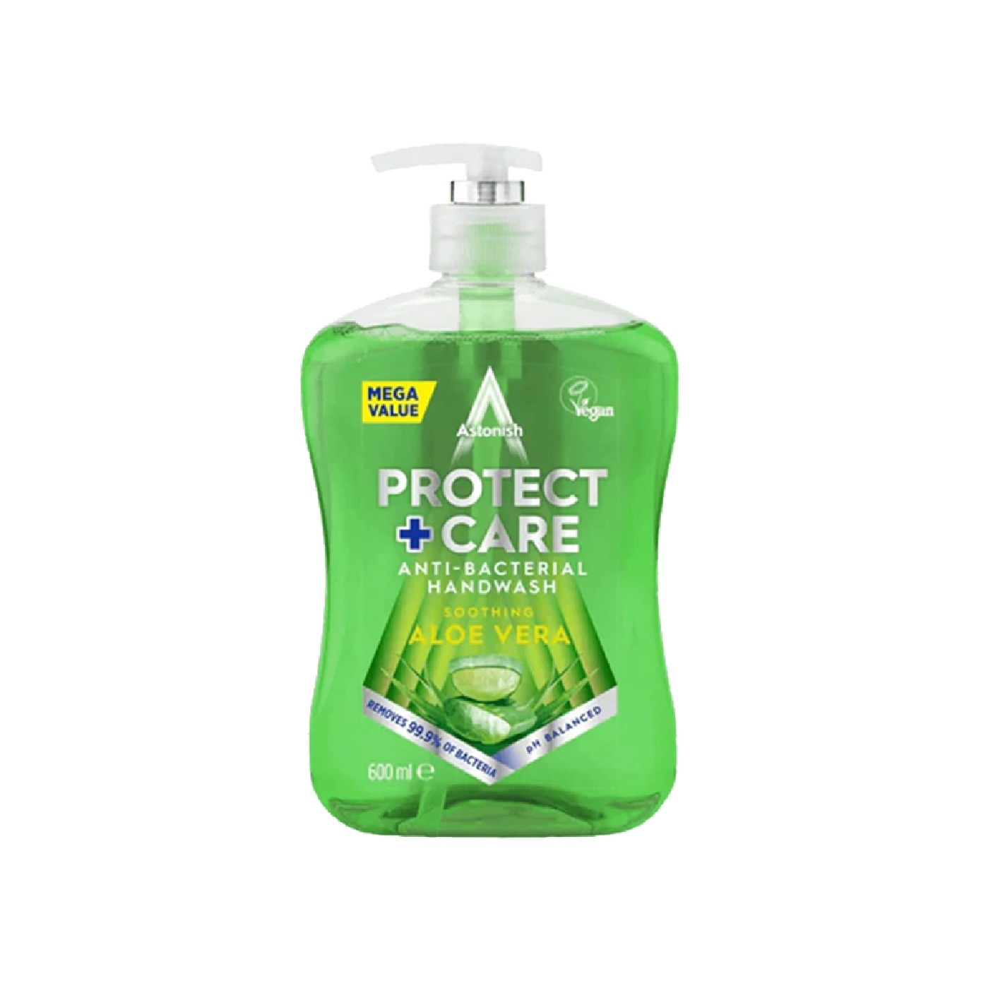Antibacterial Handwash Aloe Vera 600ml