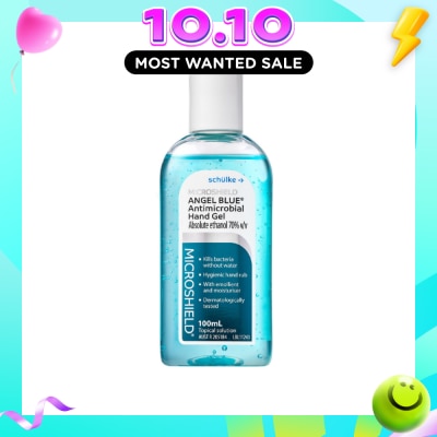 MICROSHIELD Angel Blue Antimicrobial Hand Gel 100ml image