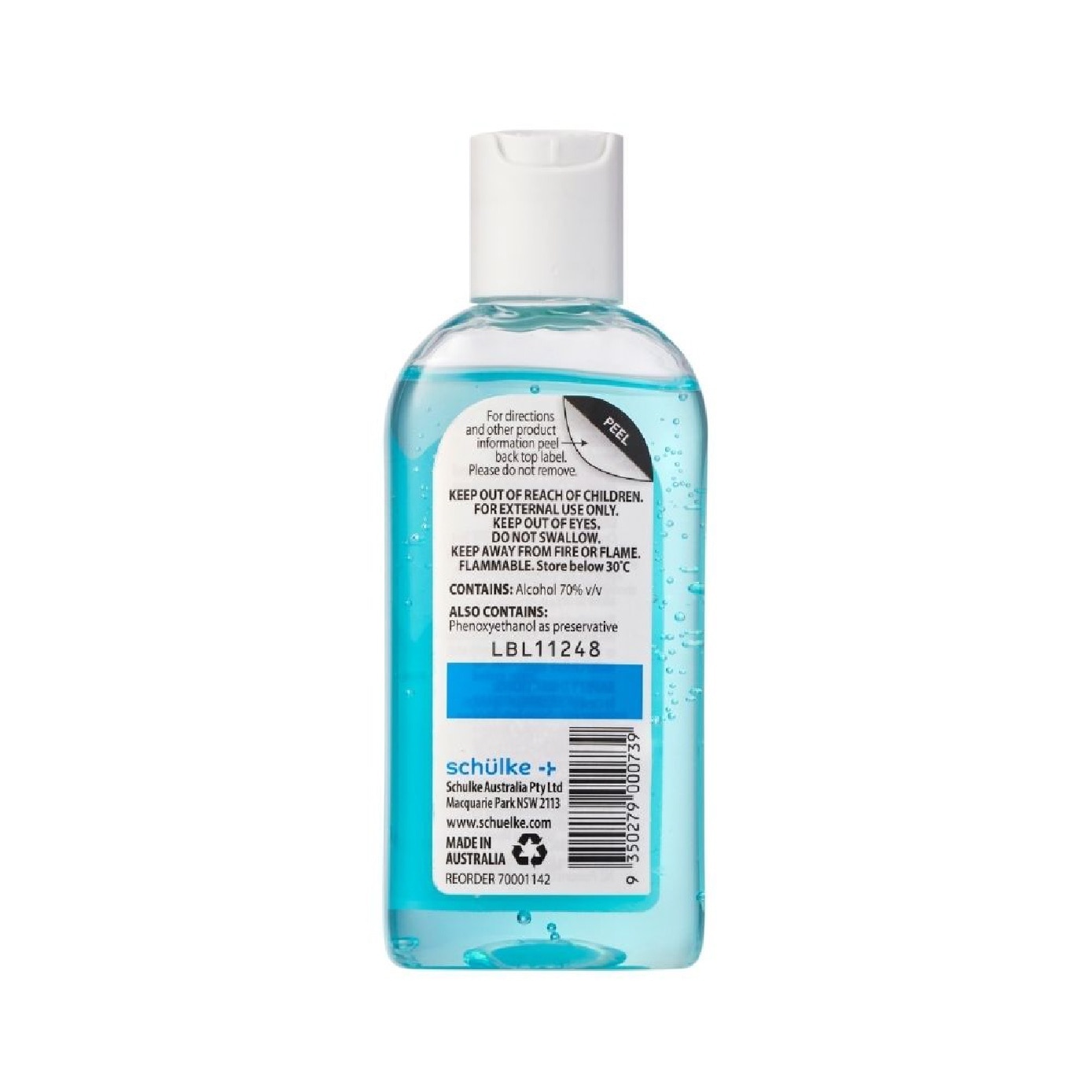 Angel Blue Antimicrobial Hand Gel 100ml image