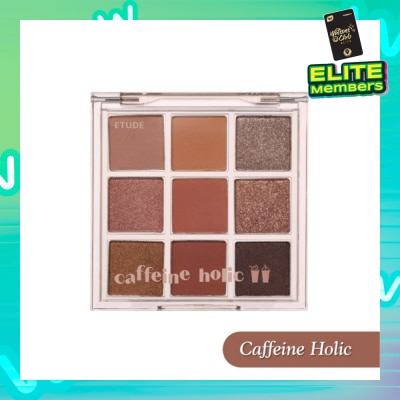 ETUDE Play Color Eyes Caffeine Holic Eye Shadow Palette 6.3g (Expiry: April`2026)