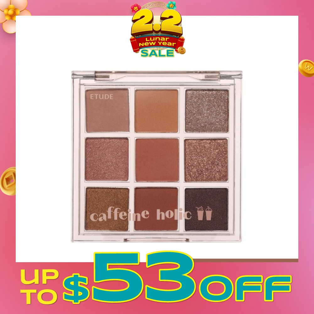 Play Color Eyes Caffeine Holic Eye Shadow Palette 6.3g (Expiry: April`2026)