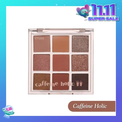 ETUDE Play Color Eyes Caffeine Holic Eye Shadow Palette 6.3g (Expiry: April`2026)