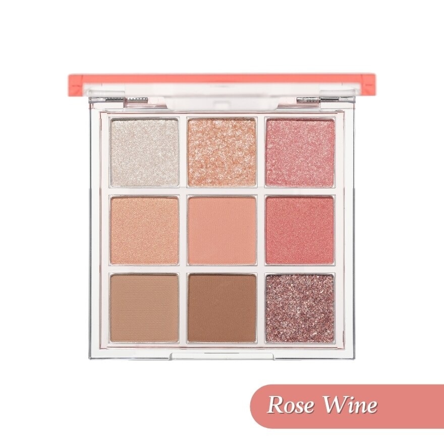 Play Color Eyes Rose Wine Eye Shadow Palette 6.3g