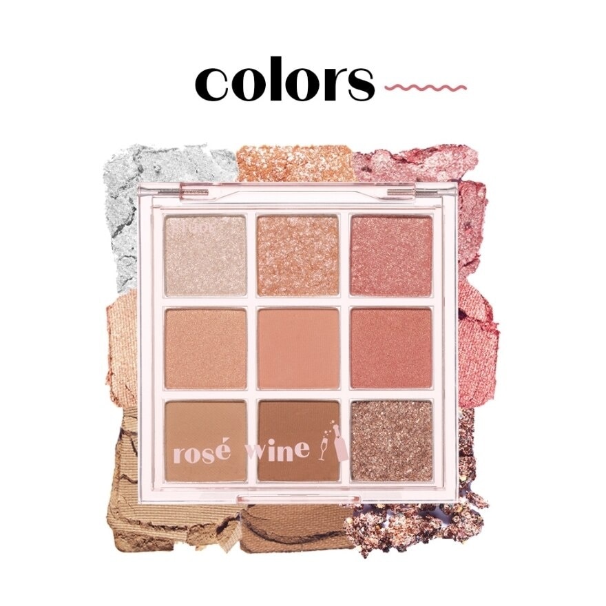 Play Color Eyes Rose Wine Eye Shadow Palette 6.3g