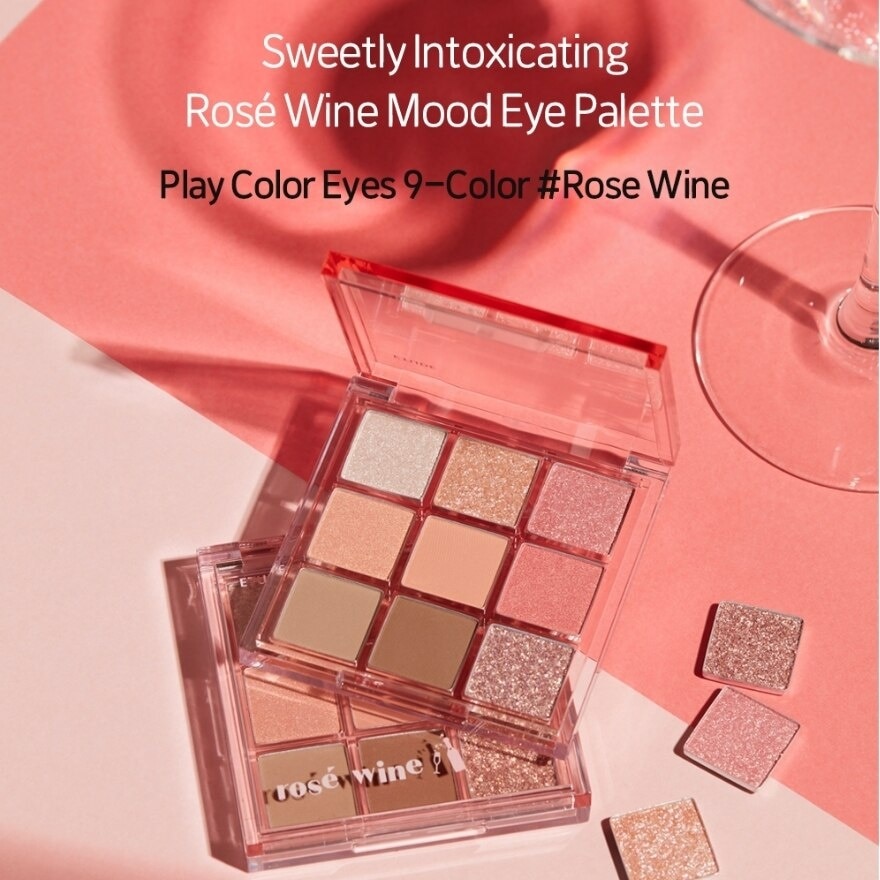 Play Color Eyes Rose Wine Eye Shadow Palette 6.3g