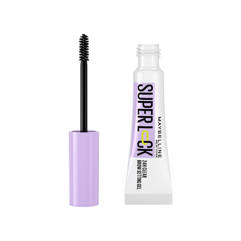 Super Lock Brow Glue Clear Eyebrow Gel (Resists Sweat, Flaking & Transfering Up To 12h Wear) 1s