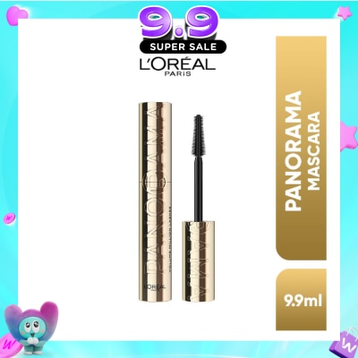 L'OREAL PARIS MAKEUP - Panorama Waterproof Mascara Black (Up to 1.4x Bigger Looking Eyes) 9.9ml image