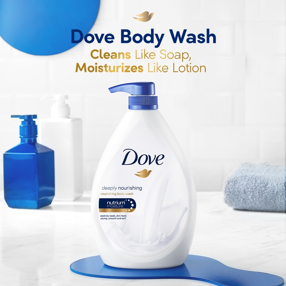 Dove Nutrium Moisture Beauty Nourishing Body Wash 1L