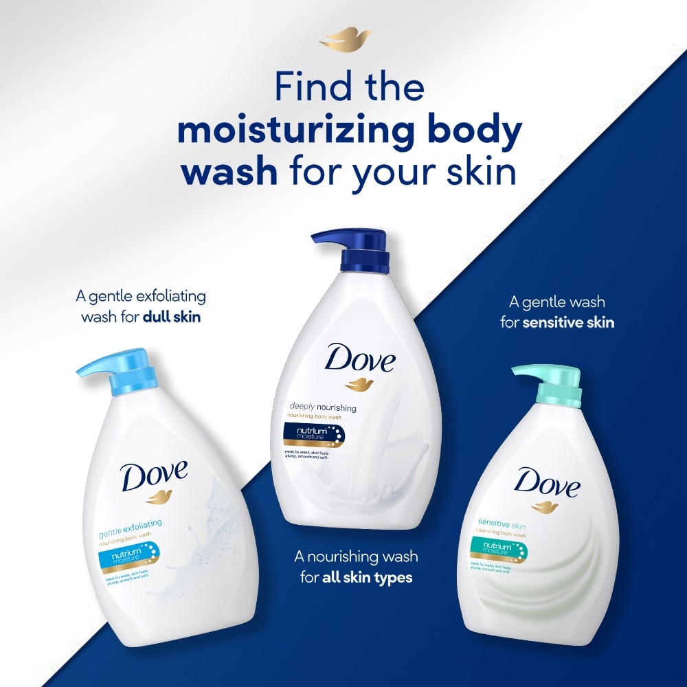 Dove Nutrium Moisture Beauty Nourishing Body Wash 1L