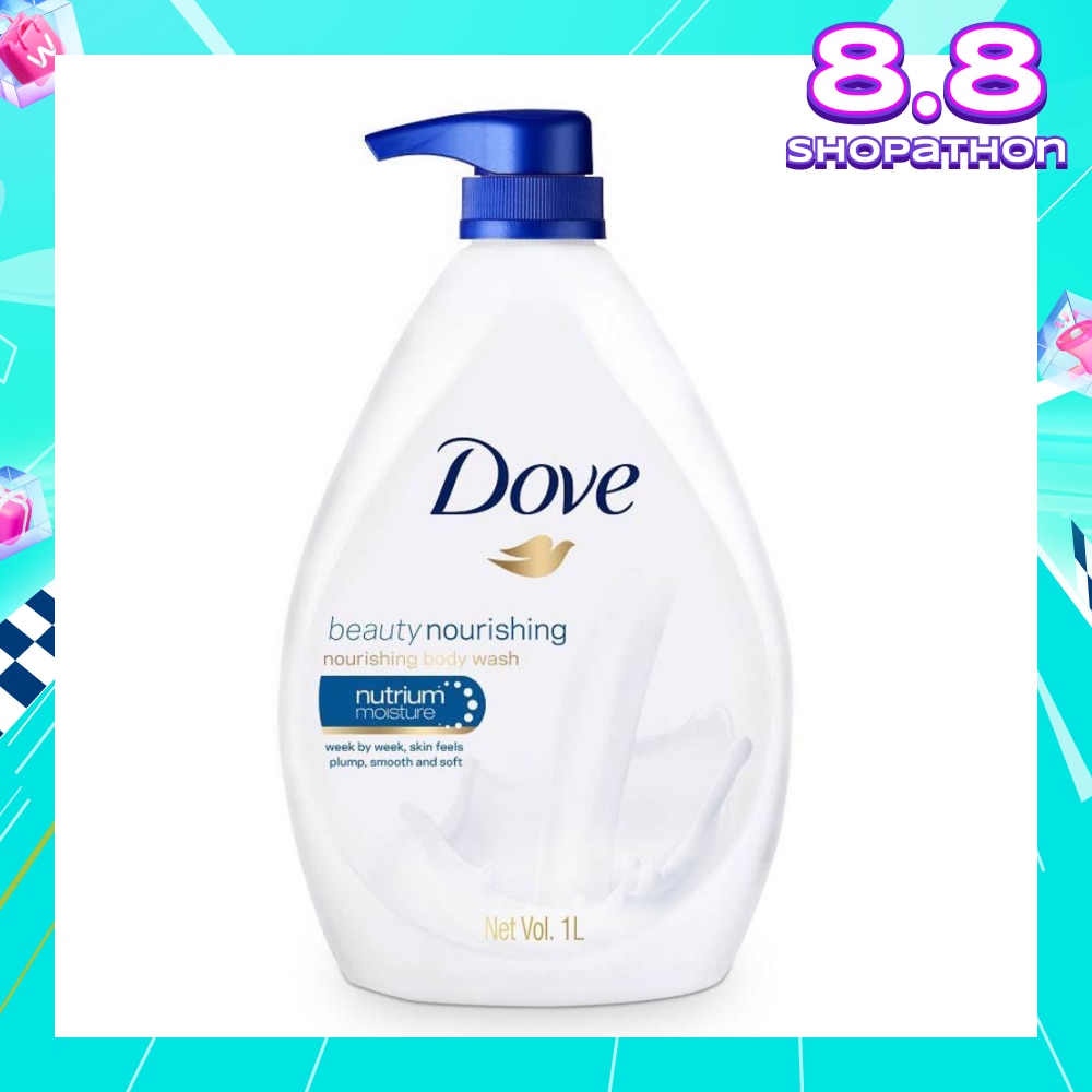 Dove Nutrium Moisture Beauty Nourishing Body Wash 1L