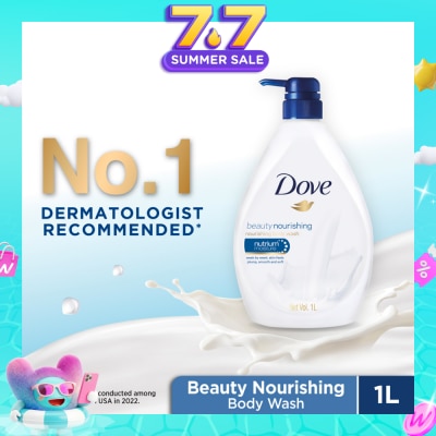 DOVE - Nutrium Moisture Beauty Nourishing Body Wash 1L